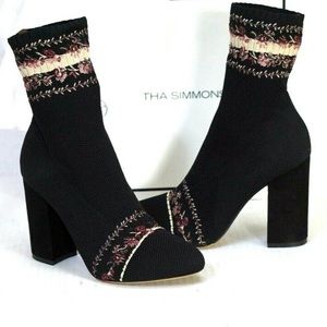 Tabitha Simmons Lara Belle Sock Booties